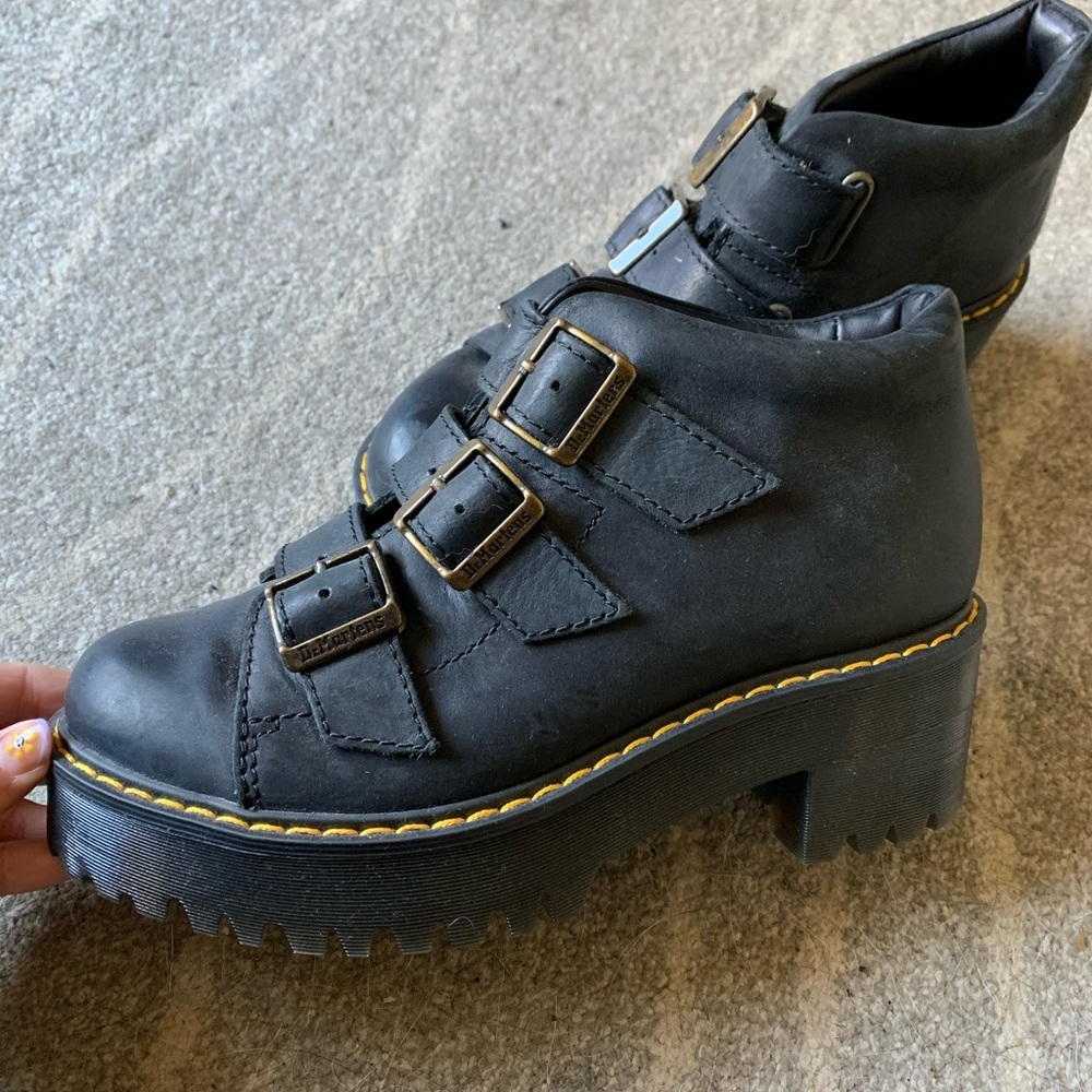 Heeled Doc Martens